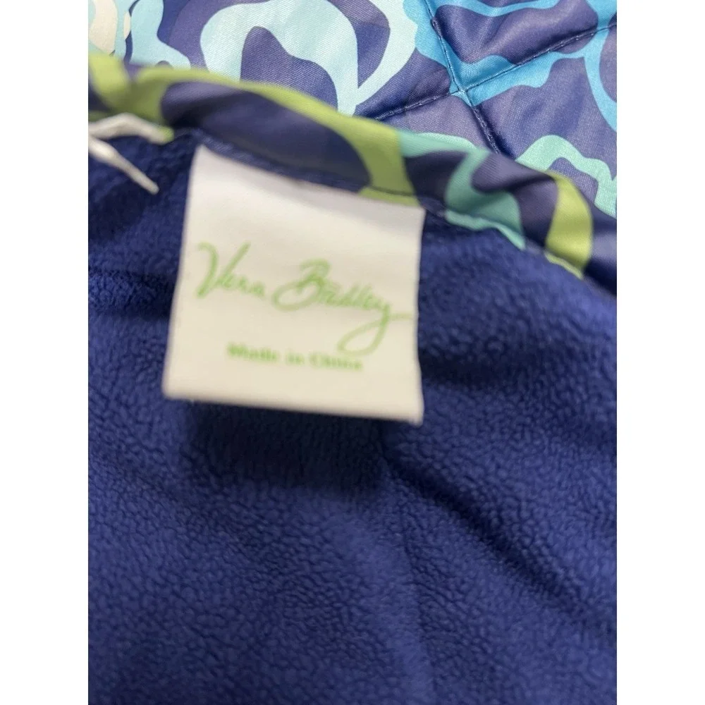 Vera Bradley‎ Blanket / throw/ comforter in Katalina Blues Retired Unique 50x 76